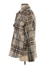 Zara Plaid Tan Coat Size S - photo 5
