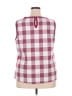 Liz Claiborne Burgundy Sleeveless Top Size XXL - photo 2