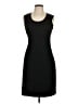 Georgiou Studio Solid Black Casual Dress Size 6 - photo 1