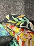 Unbranded Floral Green Shorts Size XS - photo 4