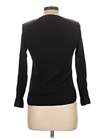 Zara W&B Collection Long Sleeve Top (view 2)