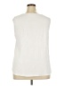 Assorted Brands 100% Polyester White Sleeveless Blouse Size XXL - photo 2