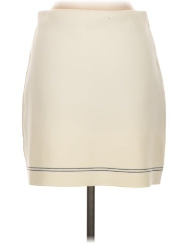 Zara Faux Leather Skirt (view 2)