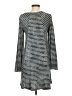 LoveRiche Stripes Gray Casual Dress Size S - photo 2