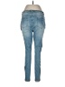 Ashley Stewart Solid Blue Jeans Size 12 - photo 2