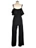 Eliza J Solid Black Jumpsuit Size 4 - photo 2