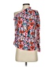 Shein Floral Orange 3/4 Sleeve Blouse Size XS - photo 1