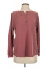 Unbranded Burgundy Long Sleeve Blouse Size S - photo 1