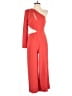 Sergio Hudson Color Block Red Jumpsuit Size S - photo 1