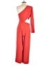 Sergio Hudson Color Block Red Jumpsuit Size S - photo 2