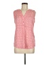 Hanna & Gracie 100% Polyester Red Sleeveless Blouse Size M - photo 1