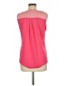 Hanna & Gracie 100% Polyester Red Sleeveless Blouse Size M - photo 2