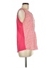 Hanna & Gracie 100% Polyester Red Sleeveless Blouse Size M - photo 4