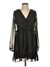 Zara Polka Dots Black Casual Dress Size S - photo 1