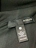 Aqua Solid Black Cocktail Dress Size S - photo 7
