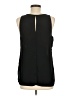 Trouve 100% Polyester Black Sleeveless Blouse Size M - photo 2