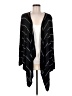 Pink Rose Black Cardigan Size M - photo 1