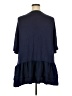 Roaman's 100% Polyester Blue 3/4 Sleeve Top Size 22 (1X) - photo 2