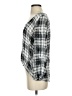 Aqua 100% Rayon Gray 3/4 Sleeve Blouse Size S - photo 5