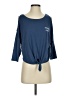 Wishful Park Blue 3/4 Sleeve Top Size S - photo 1