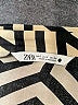 Zara Chevron-herringbone Ivory Long Sleeve Blouse Size S - photo 7