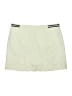 Assorted Brands Solid Ivory White Casual Skirt Size L - photo 2