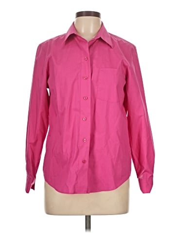 Foxcroft Long Sleeve Button-Down Shirt (view 1)