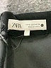Zara Solid Black Cocktail Dress Size S - photo 7