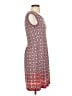 Max Studio Print Red Casual Dress Size S - photo 4