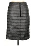 Reiss Metallic Silver Formal Skirt Size 8 - photo 2