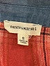 Dance & Marvel 100% Cotton Plaid Red Long Sleeve Button-Down Shirt Size S - photo 7
