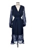 NSR 100% Polyester Blue Cocktail Dress Size XS - photo 2