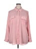 Olivia 100% Polyester Pink Long Sleeve Blouse Size 2X - photo 1