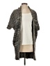 Karen Millen Gray Cardigan Size Sm (2) - photo 1