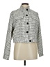 Shein 100% Polyester Houndstooth Ivory Jacket Size 8 - 10 - photo 1