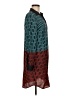 MICHAEL Michael Kors 100% Polyester Teal Kimono Size M - photo 4