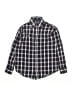 Panhandle Slim 100% Cotton Plaid Blue Long Sleeve Button-Down Shirt Size 10 - photo 1