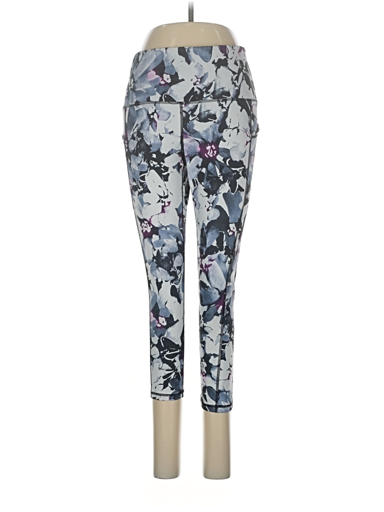 Pre-owned Gaiam Active Pants In Gray