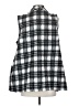 Kori America Plaid Gray Vest Size S - photo 2