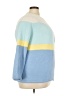 Talbots 100% Polyester Color Block Blue Pullover Sweater Size 3X - photo 4