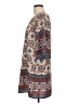 Bebop 100% Polyester Print Brown Casual Dress Size L - photo 5