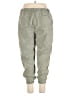 Ann Taylor LOFT Solid Green Cargo Pants Size XL - photo 2