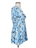 Lulus 100% Rayon Blue Kimono Size S - photo 4