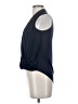 White House Black Market Blue Sleeveless Blouse Size XXS - photo 5