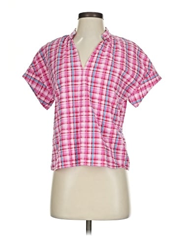 Waverly Grey Short Sleeve Blouse (view 1)