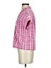 Waverly Grey Pink Short Sleeve Blouse Size XS - photo 5