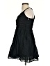 Express 100% Cotton Solid Black Cocktail Dress Size 4 - photo 5