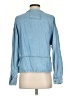 Blu Pepper 100% Lyocell Blue Long Sleeve Blouse Size S - photo 2