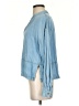 Blu Pepper 100% Lyocell Blue Long Sleeve Blouse Size S - photo 5