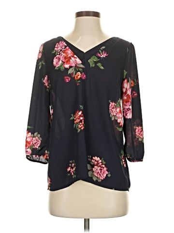 Skies Are Blue 3/4 Sleeve Blouse (view 1)